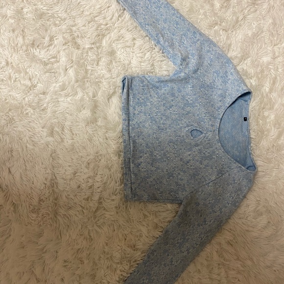 Gymshark Fleur Baby Blue cropped top - Picture 2 of 3